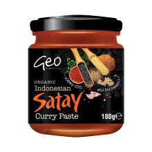 Geo Organics Satay Indonesian Curry Pastes 180g