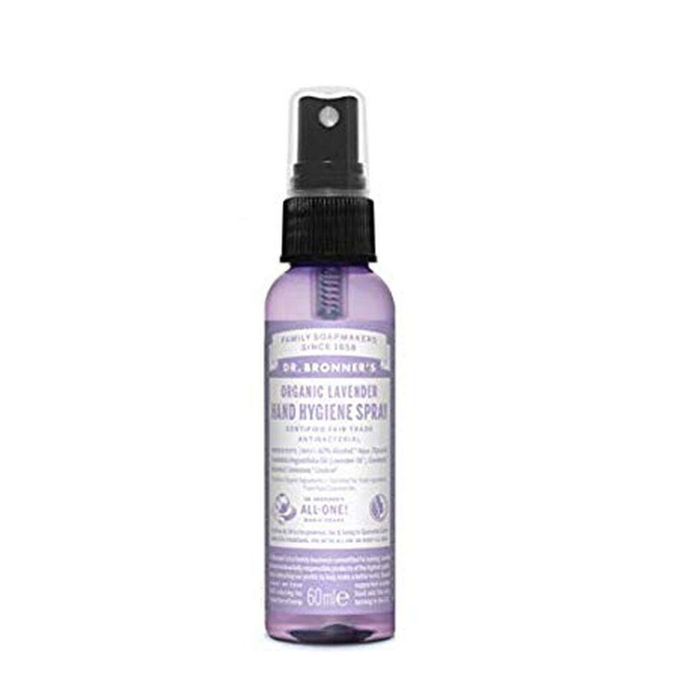 Dr. Bronner Organic Lavender Hand Hygiene Spray 60ml