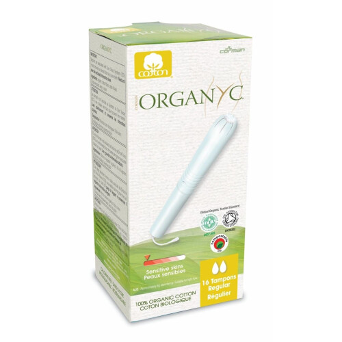 Organyc, Tampons, Regular, 16 Tampons