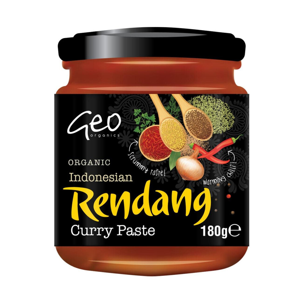 Geo Organics Rendang Indonesian Curry Pastes 180G
