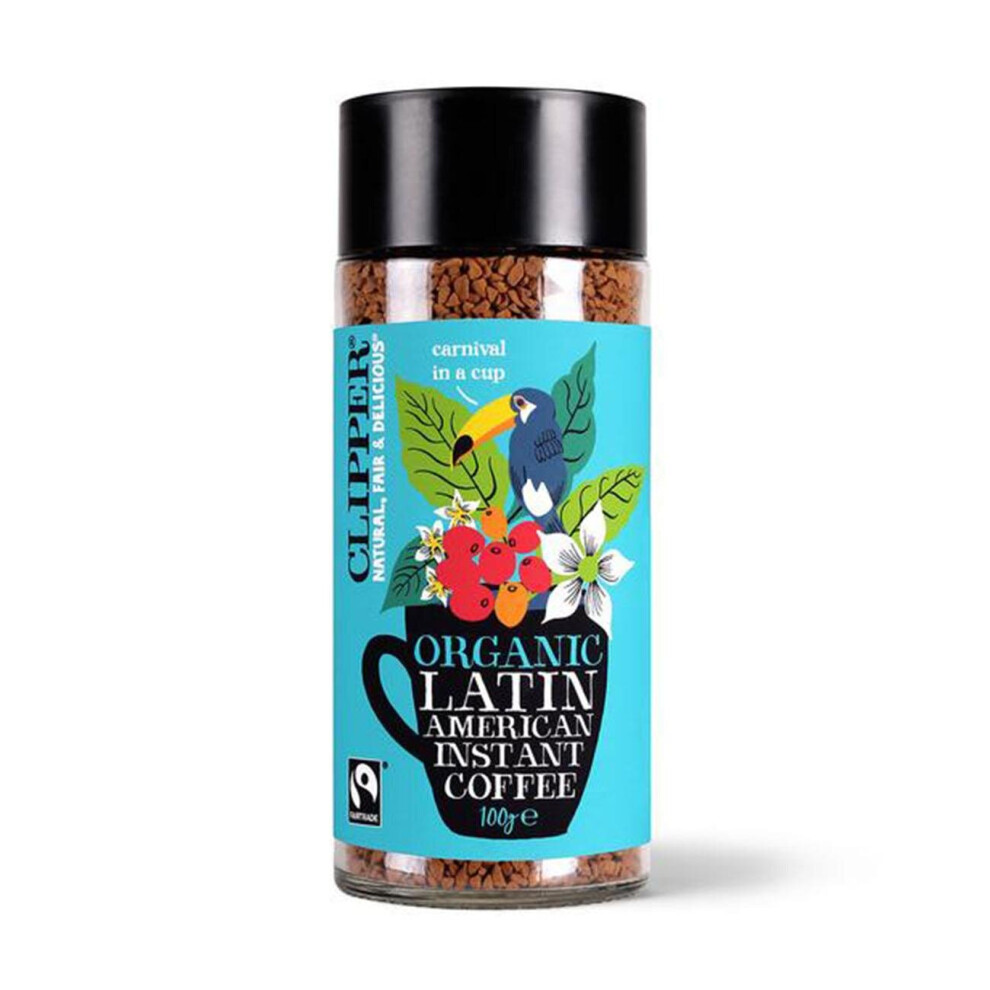 Clipper Organic Latin American Arabica Instant Coffee 100G