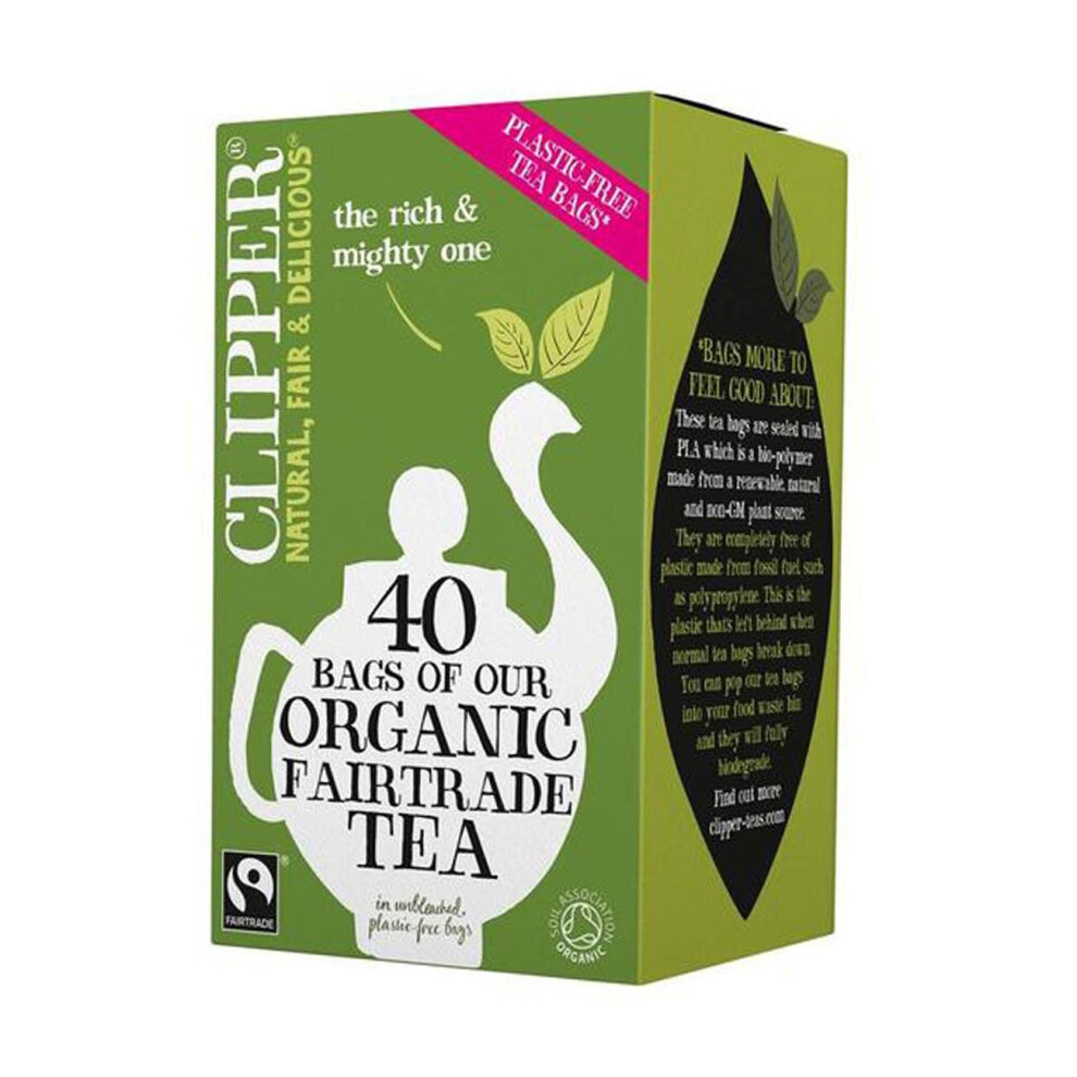 Clipper Organic Fairtrade Everyday Tea 40 bags