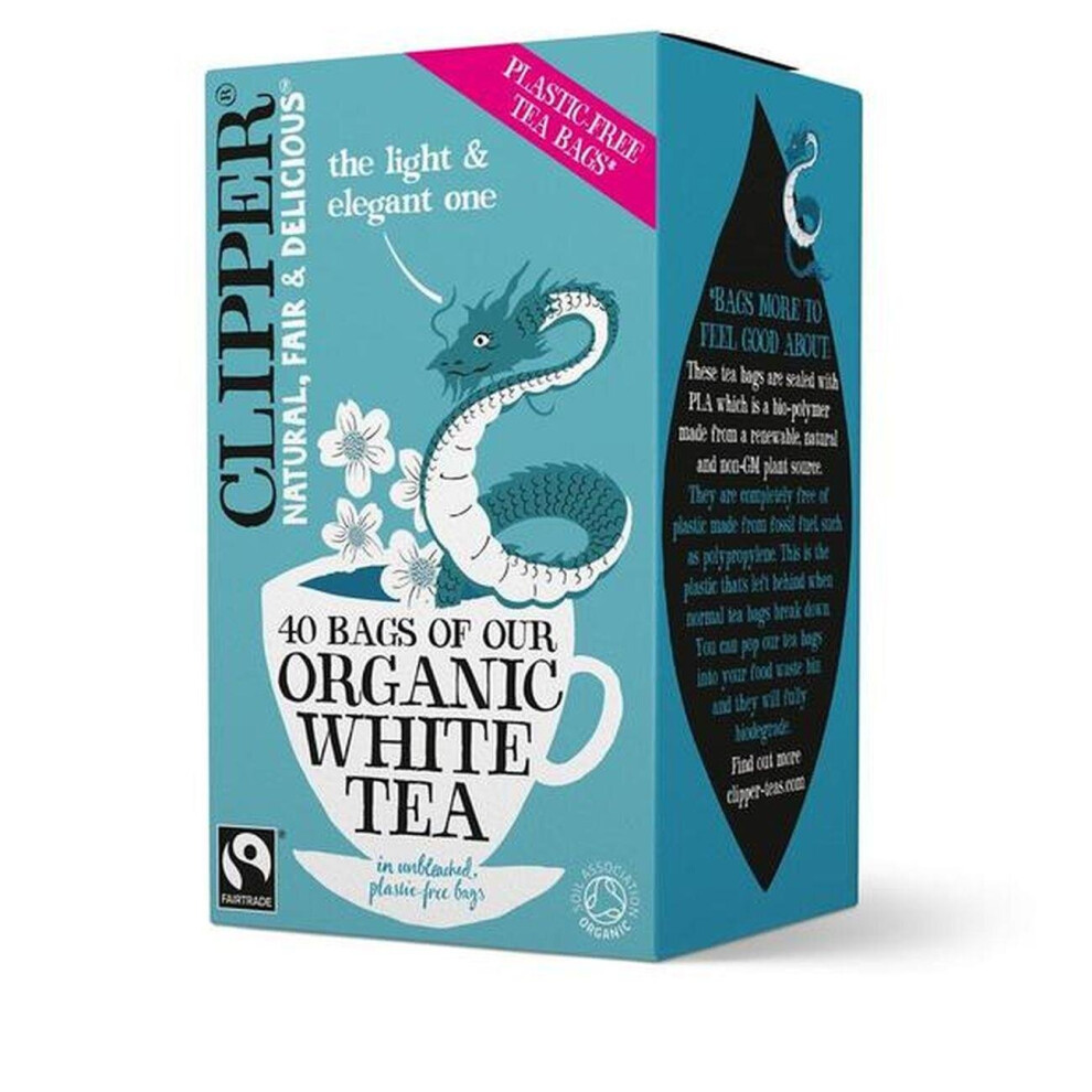 Clipper Organic White Tea 40 bags