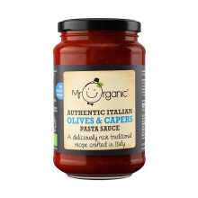 Mr Organic Olives & Capers No Added Sugar Pasta Sauce 350g