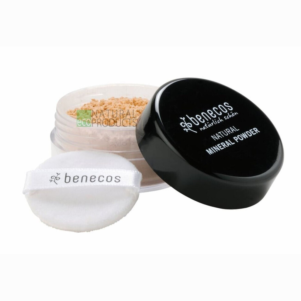 Benecos Golden Natural Loose Mineral Powder Hazelnut 10G[3. Sand]
