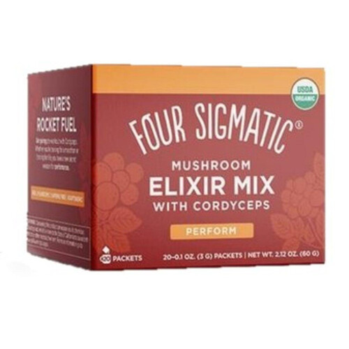 Four Sigmatic Organic Elixir Mix, Caffeine-Free - 20 Packets