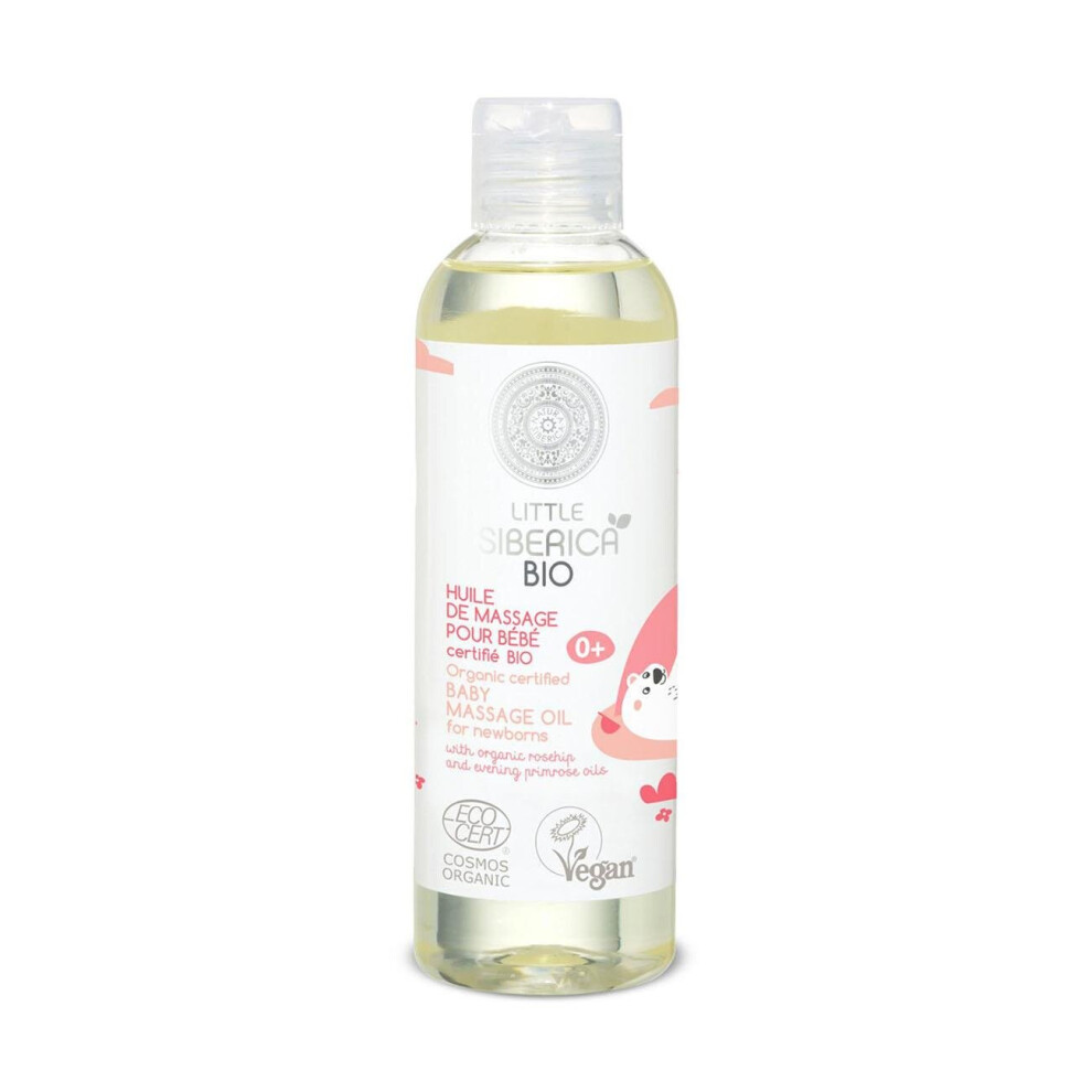 Natura Siberica Organic Little Siberica For Newborns Massage Oil 200 Ml