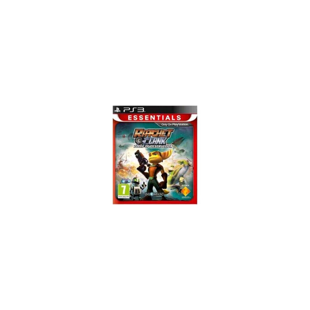 Playstation New Ratchet & Clank Future: Tools Of Destruction Essentials | Sony 3 Ps3 | Video Game