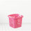 (White) Plastic Laundry Basket Clothes Washing Bin Storage Hamper Small Large Organiser 6