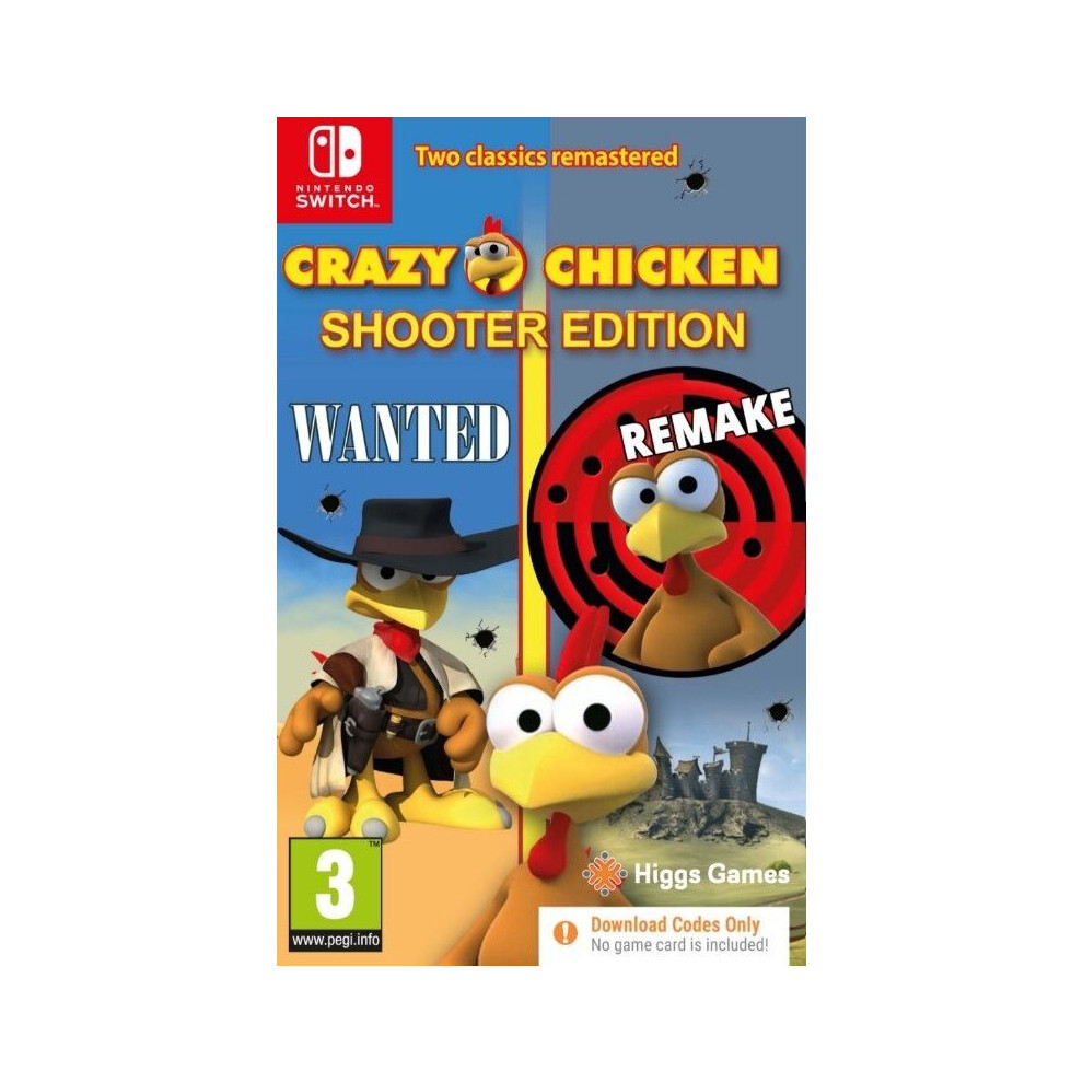 Crazy Chicken Shooter Edition Code In A Box (Switch) 5055377604530