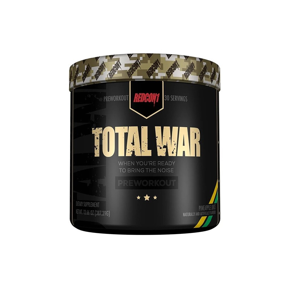 Total War - Preworkout, Pineapple Juice - 441 grams