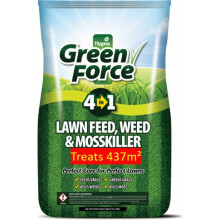 Green Force 4in1 Triple Action Lawn Feed, Weed & Mosskiller 8.75kg