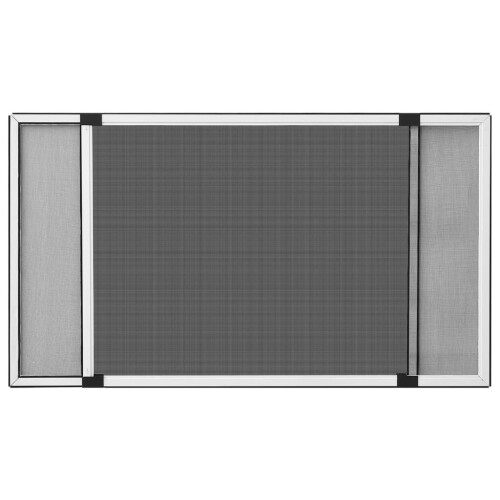 VidaXL vidaXL Extendable Insect Screen for Windows White (100-193)x75 cm Fly Screen 1
