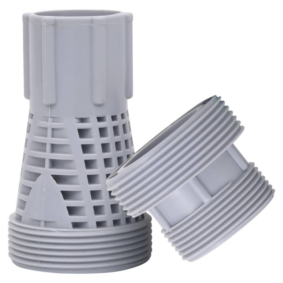 Vidaxl Pool Hose Connectors 2 Piece Plastic Hose Adapter Supply Equipment