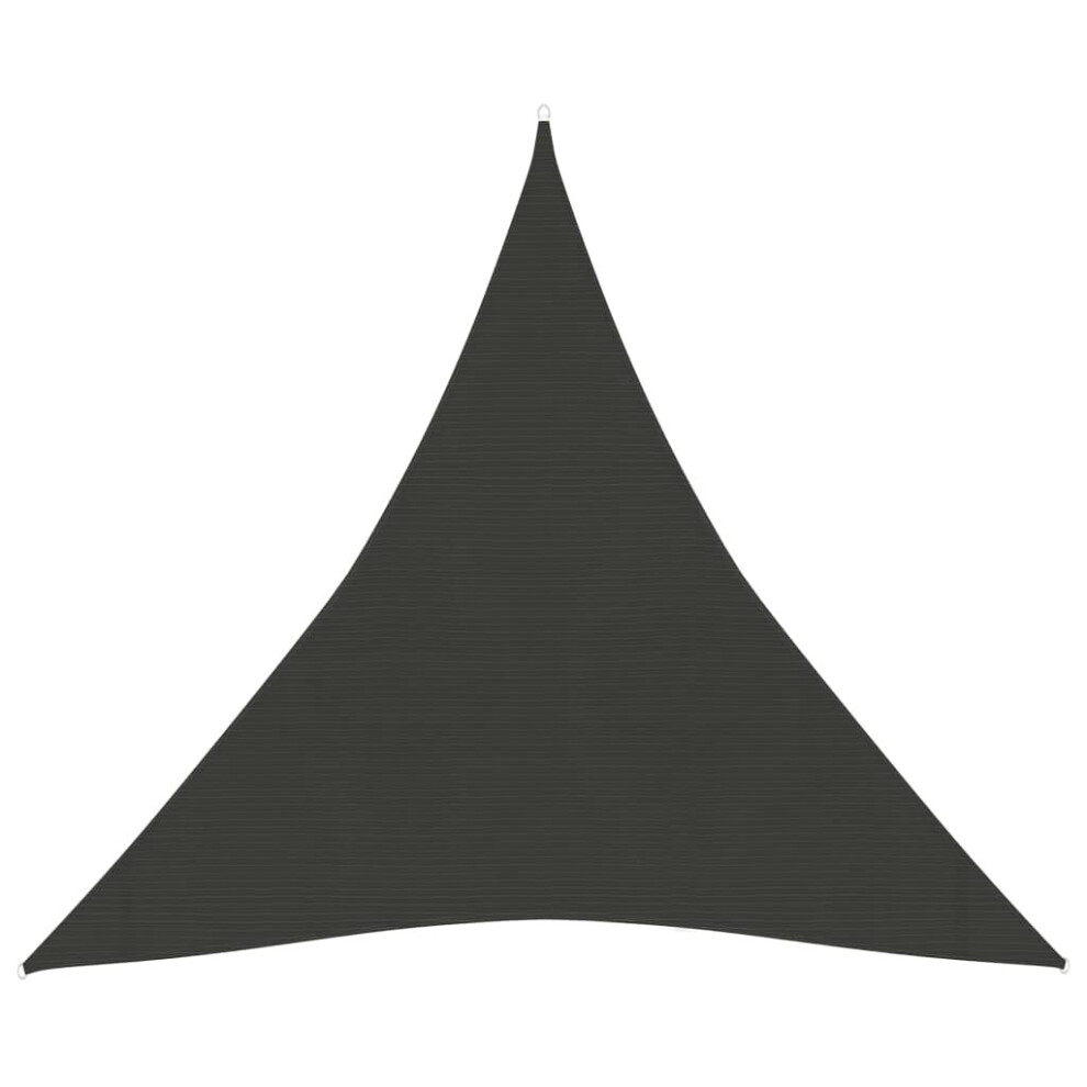 Vidaxl Sunshade Sail Patio Shade Sun Sail Tarp Shade Canopy Screen Anthracite