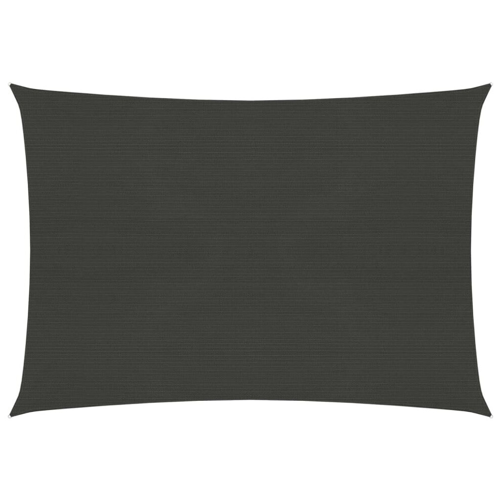 Vidaxl Sunshade Sail Sun Sail Tarp Patio Shade Shade Canopy Screen Anthracite