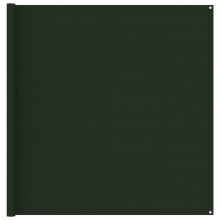 vidaXL Tent Carpet 200x400 cm Dark Green Outdoor Camping Hiking Rug Patio