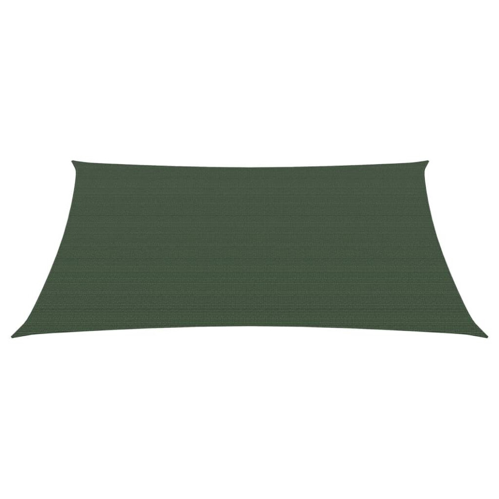 Vidaxl Sunshade Sail Sun Sail Tarp Patio Shade Shade Canopy Screen Dark/Green