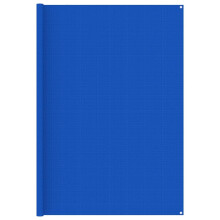 vidaXL Tent Carpet 250x400 cm Blue Outdoor Camping Hiking Rug Patio Accessory