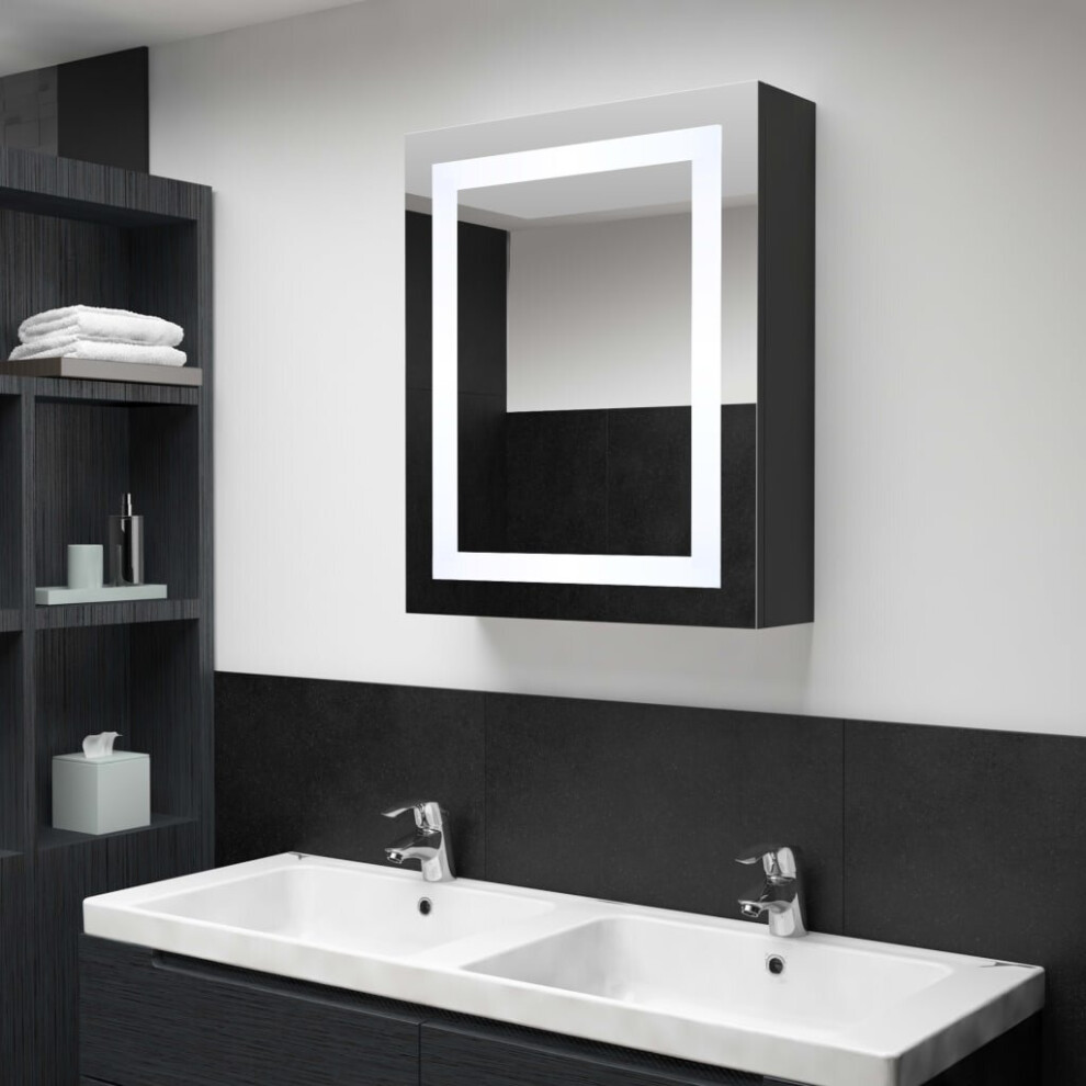 Vidaxl Led Bathroom Mirror Cabinet Medicine Cabinet Led Mirrored Cabinet Wall