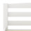 VidaXL vidaXL Solid Wood Pine Bed Frame White 200x200 cm Wooden Bedstead Bed Base 2