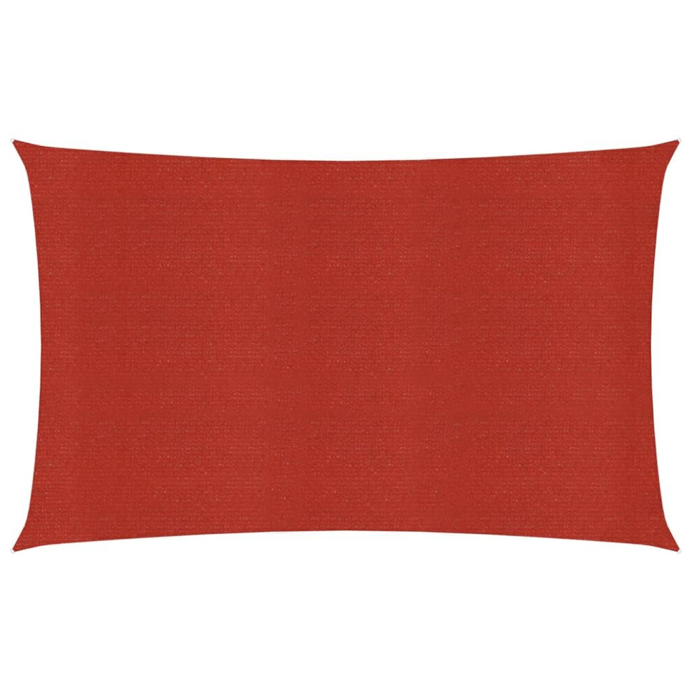Vidaxl Sunshade Sail Patio Shade Shade Canopy Sun Sail Tarp Screen Tarp Red