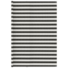 vidaXL Tent Carpet 300x600 cm Anthracite and White Outdoor Camping Hiking Rug