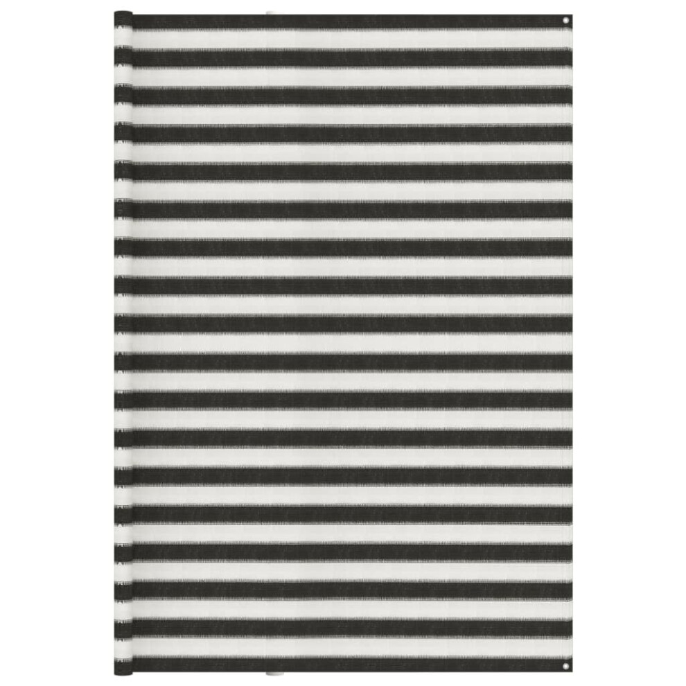vidaXL Tent Carpet 300x600 cm Anthracite and White Outdoor Camping Hiking Rug