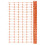 VidaXL vidaXL Gartenzaun 30 m Orange 1