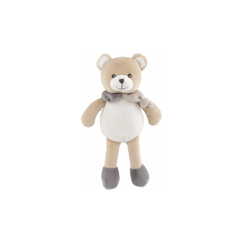 cuddly teddy bear junior 17 x 25 cm plush beige