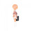 Pacifier Clip - Ostrich 1