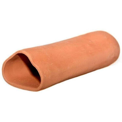 aquarium laying hole triangle 16.5 cm ceramic red