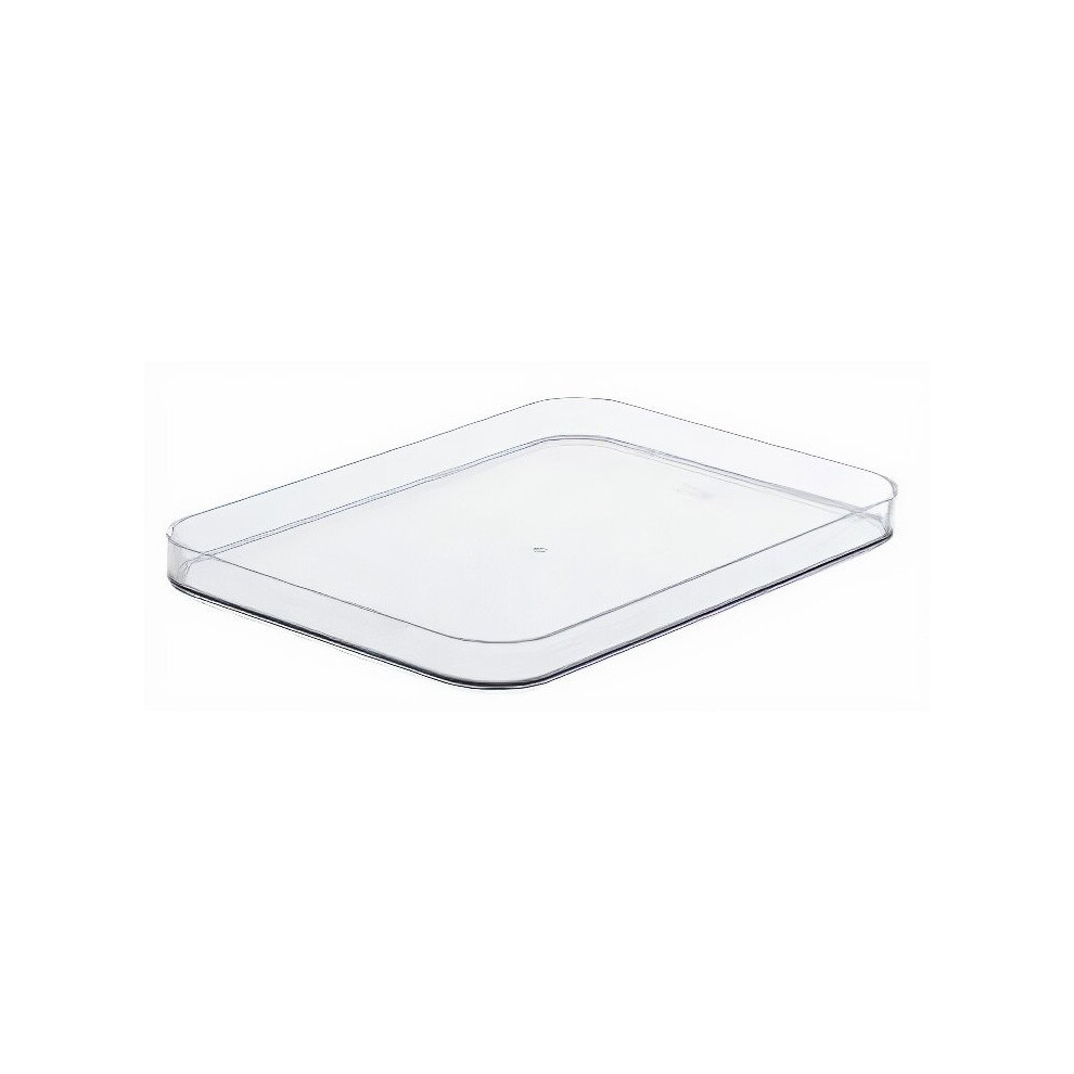 Smartstore Lid Storage Box Compact M 29,5 X 20 Cm Transparent - Image 2