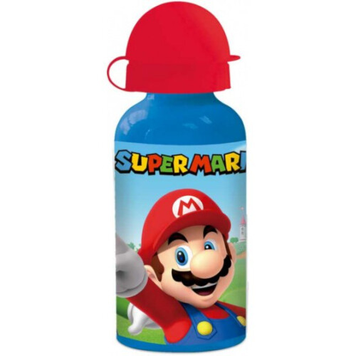 Super Mario Super Mario Aluminium Water Bottle 400ml