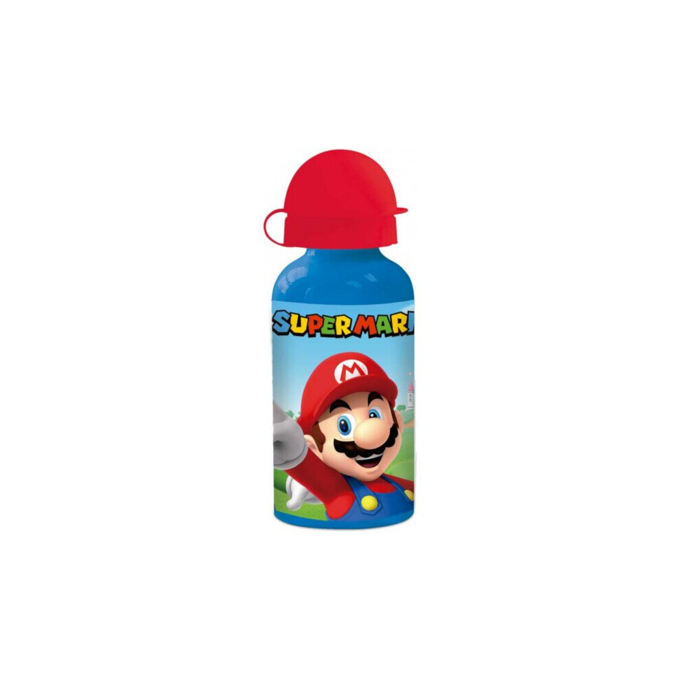 Super Mario Aluminium Water Bottle 400ml