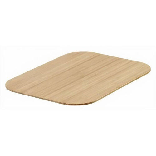 lid storage box 37 x 28 x 1 cm bamboo brown