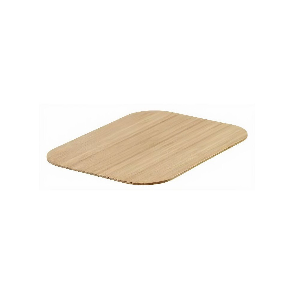 lid storage box 37 x 28 x 1 cm bamboo brown