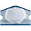 Buff mouth mask Bluebay 3-layer polyester blue size one-size 3