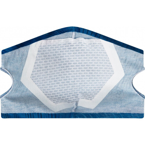 Buff mouth mask Bluebay 3-layer polyester blue size one-size 2