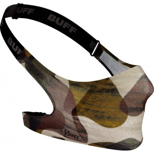 Buff mouth mask Burj 3-layer polyester multicolor size one-size