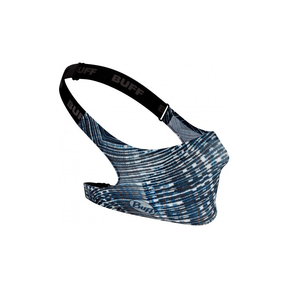 mouth mask Bluebay 3-layer polyester blue size one-size