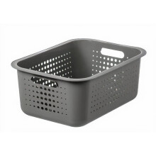 storage basket Recycled 10 litres polypropylene grey