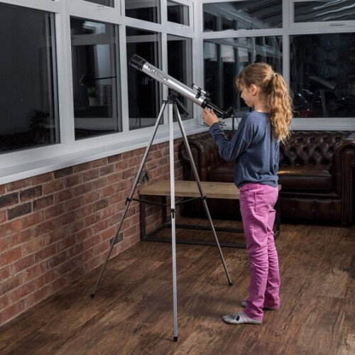 mirror telescope stand junior 60 cm silver 2
