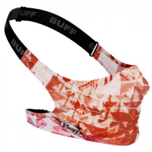 mouth cap Azir cotton 3-layer red/white size one-size