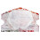 Buff mouth cap Azir cotton 3-layer red/white size one-size 2
