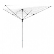 rotary dryer 50 meters 170 x 183 cm aluminium silver