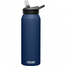 drinking bottle Eddy+ insulated 1 litre stainless steel dark blue/black