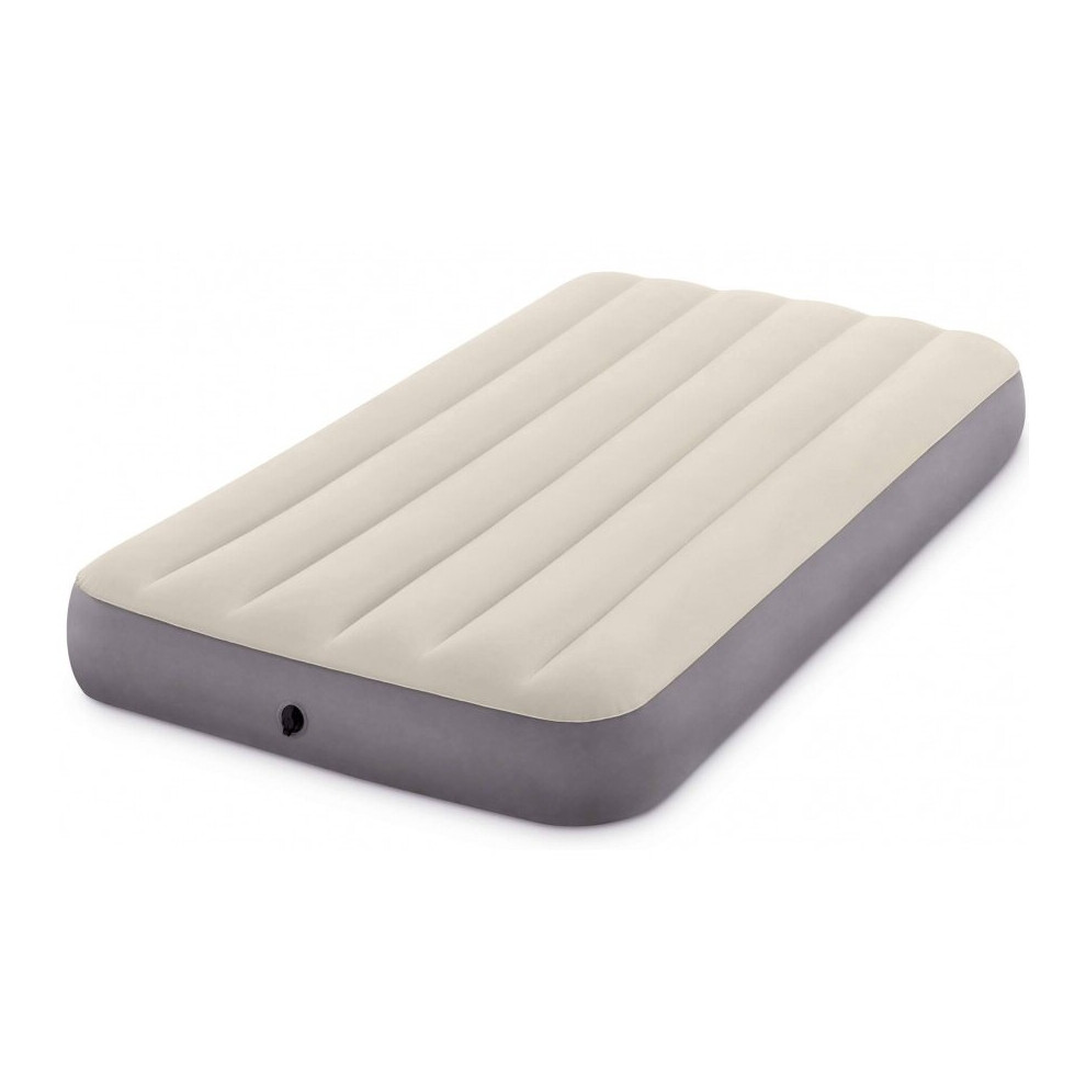 airbed Twin Deluxe 191 x 99 x 25 cm beige