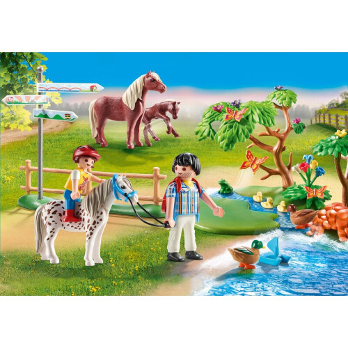 PLAYMOBIL Playmobil Äventyr Ponyridning 1