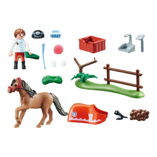 PLAYMOBIL Country Poney de colección del Connemara 2